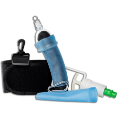 Kit combinado de suspensión al vacío y kit de retención