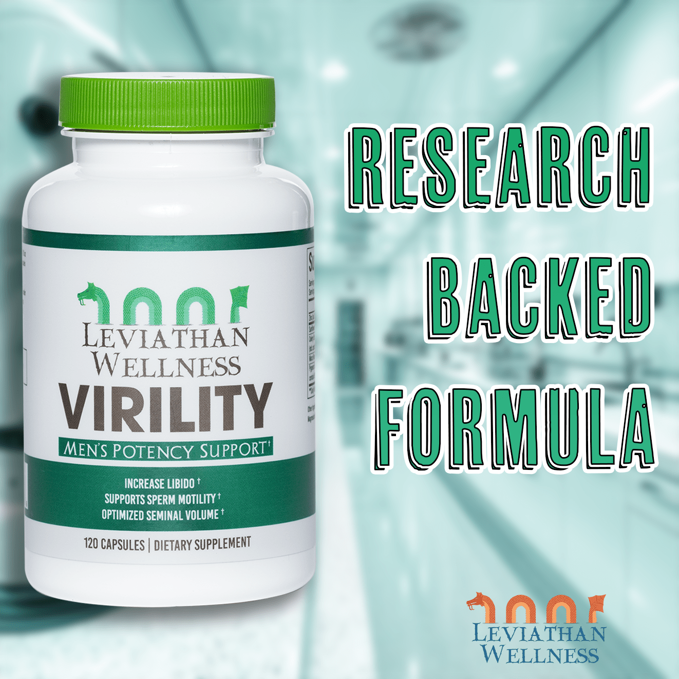 Virility - Men's Potency Support by Leviathan Wellness - PMP LLC