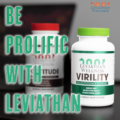 Virility - Men's Potency Support by Leviathan Wellness - PMP LLC